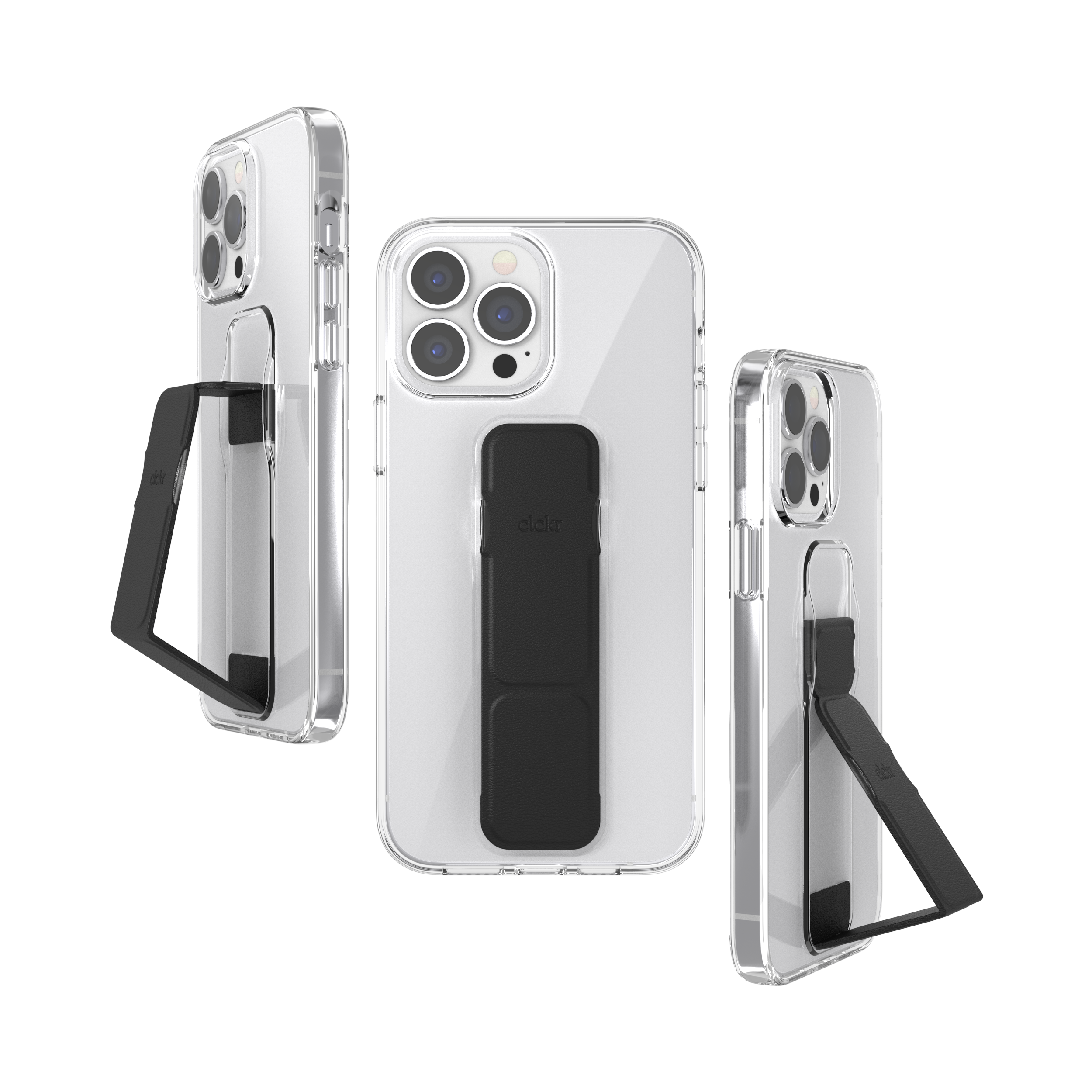 CLCKR Clear Stand & Grip Case
