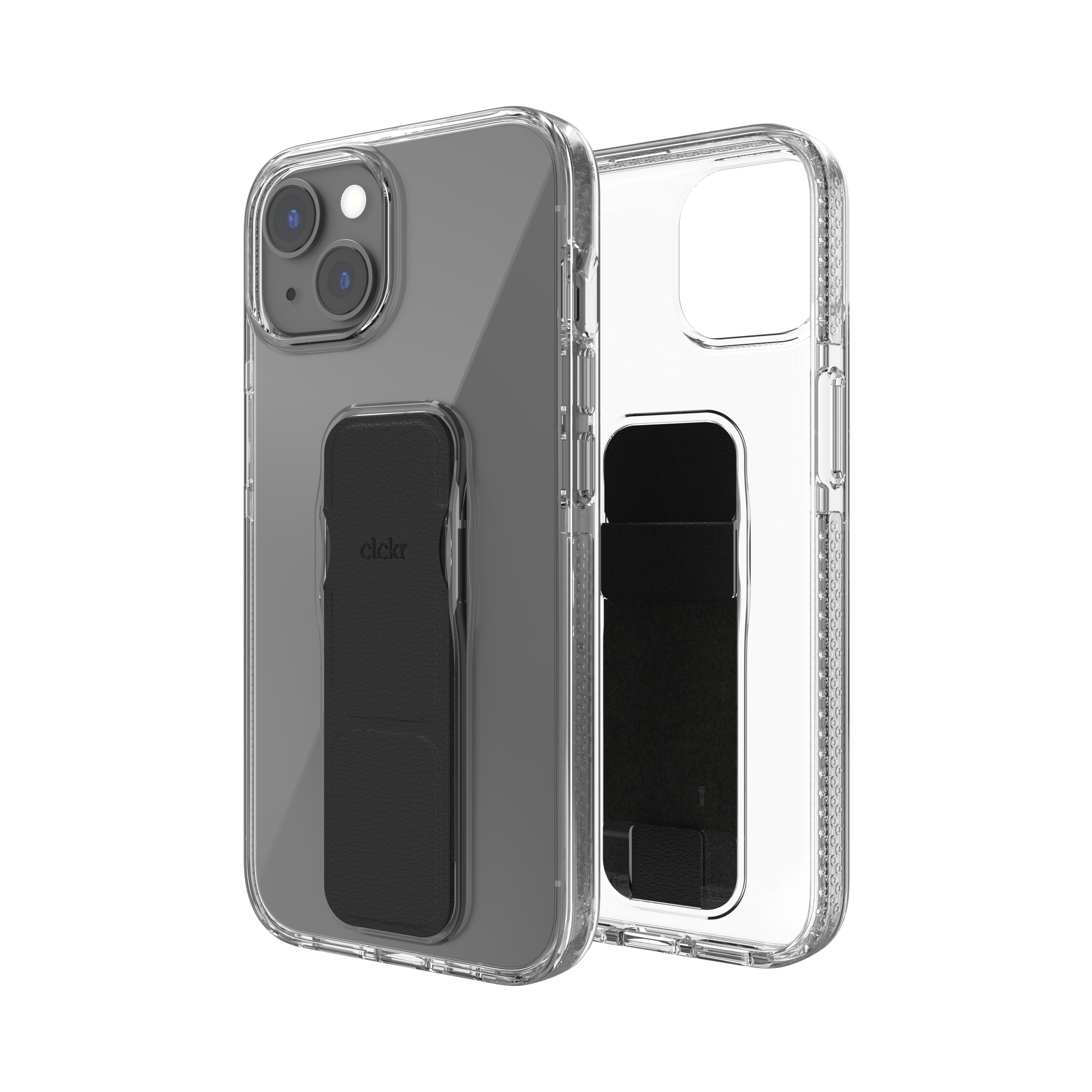 CLCKR Clear Stand & Grip Case