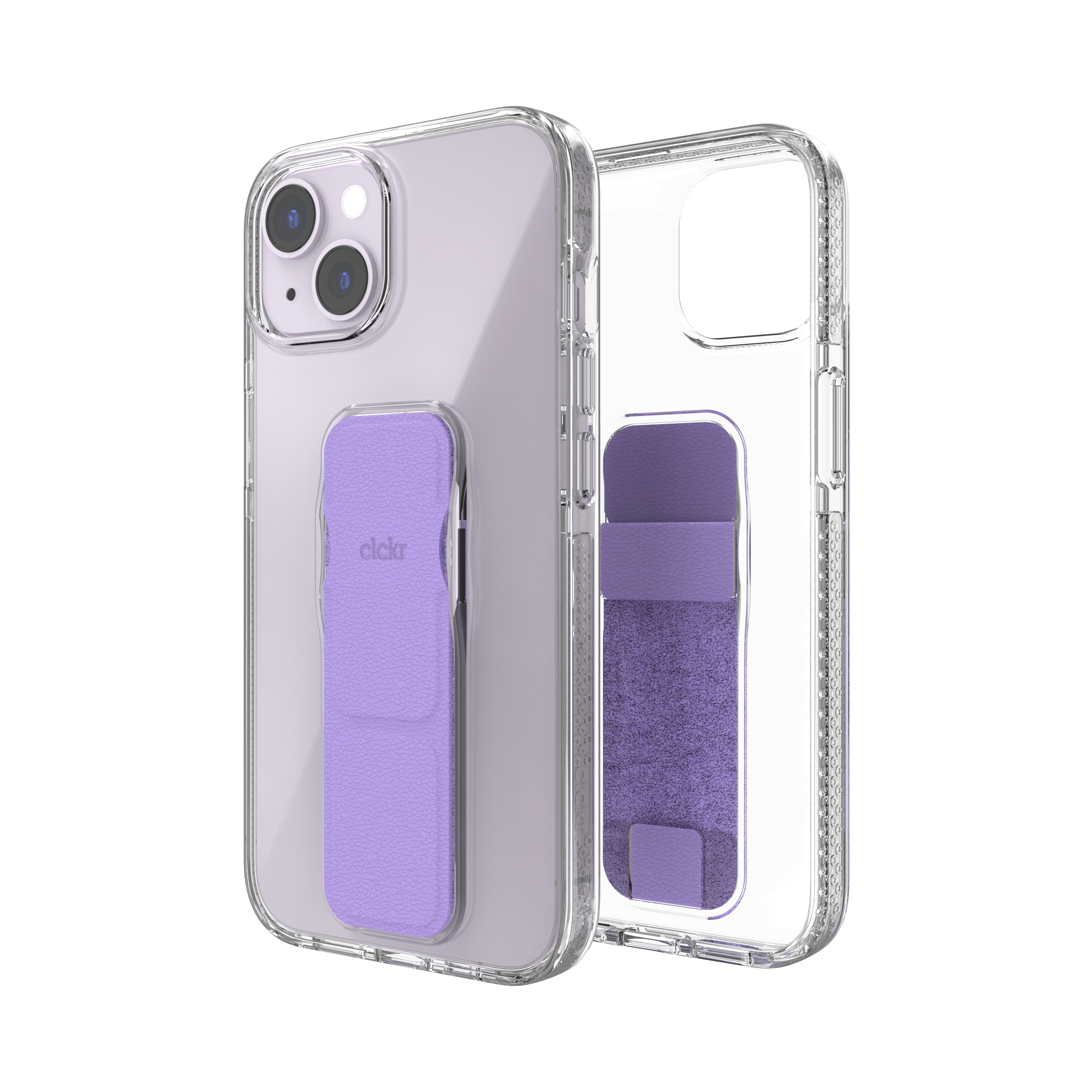 CLCKR Clear Stand & Grip Case