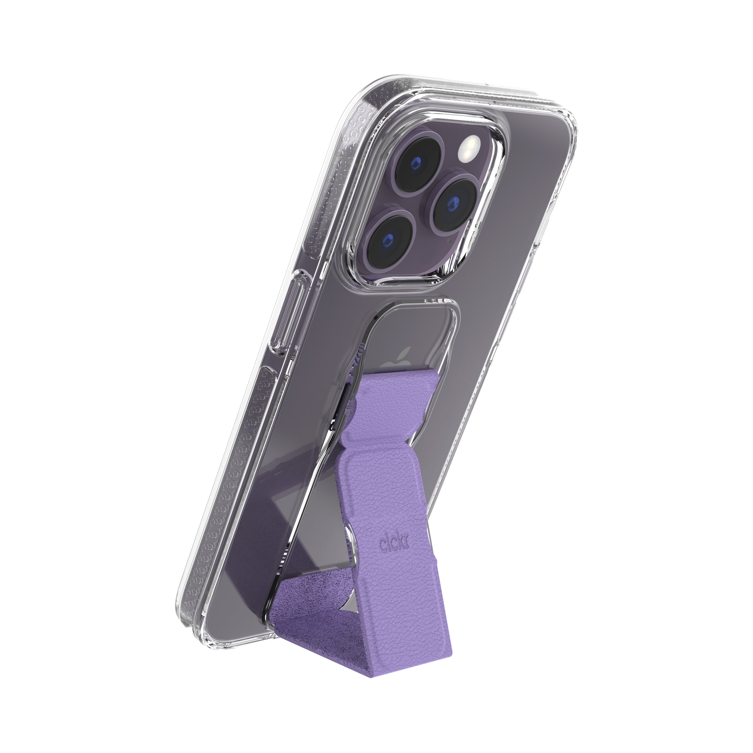 CLCKR Clear Stand & Grip Case