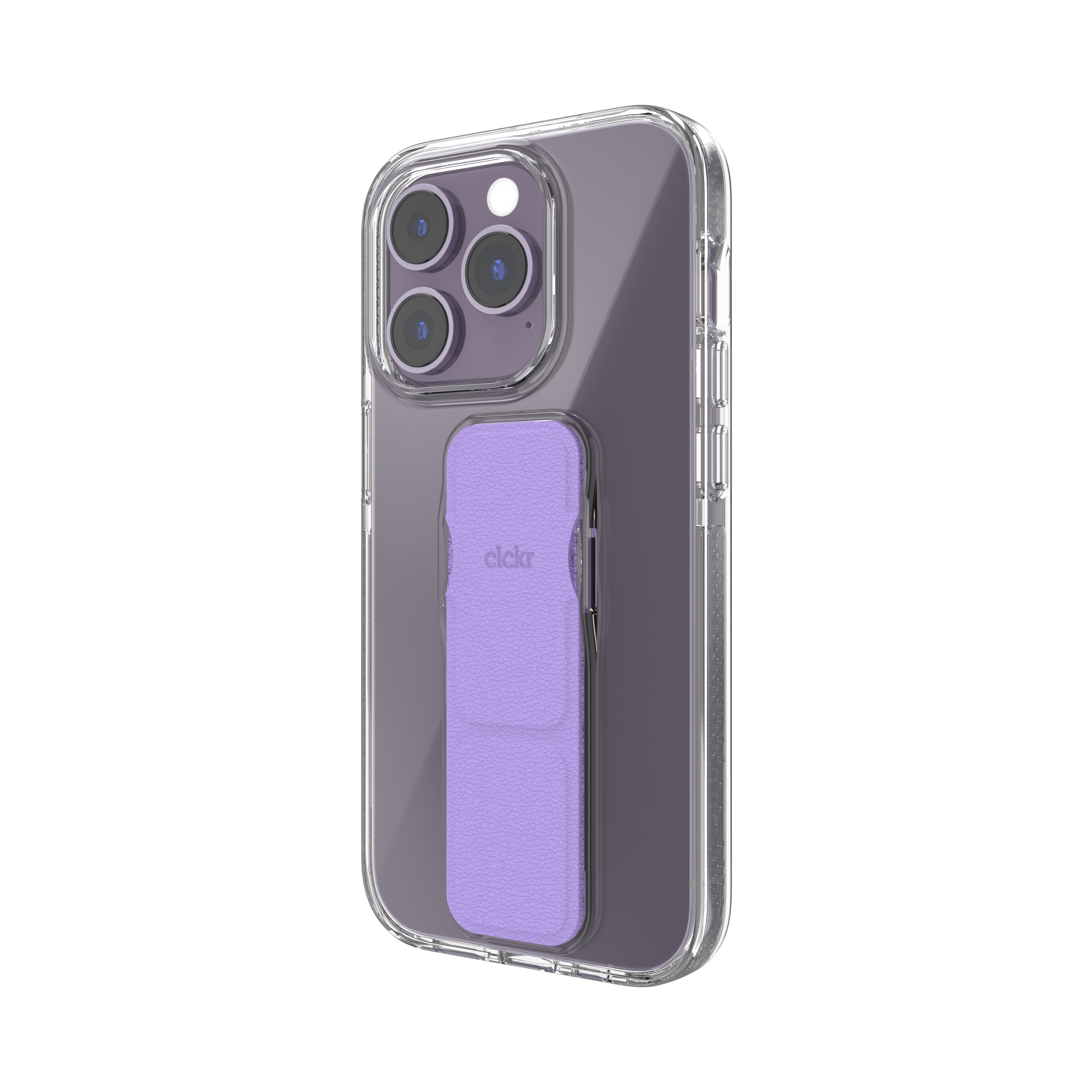 CLCKR Clear Stand & Grip Case