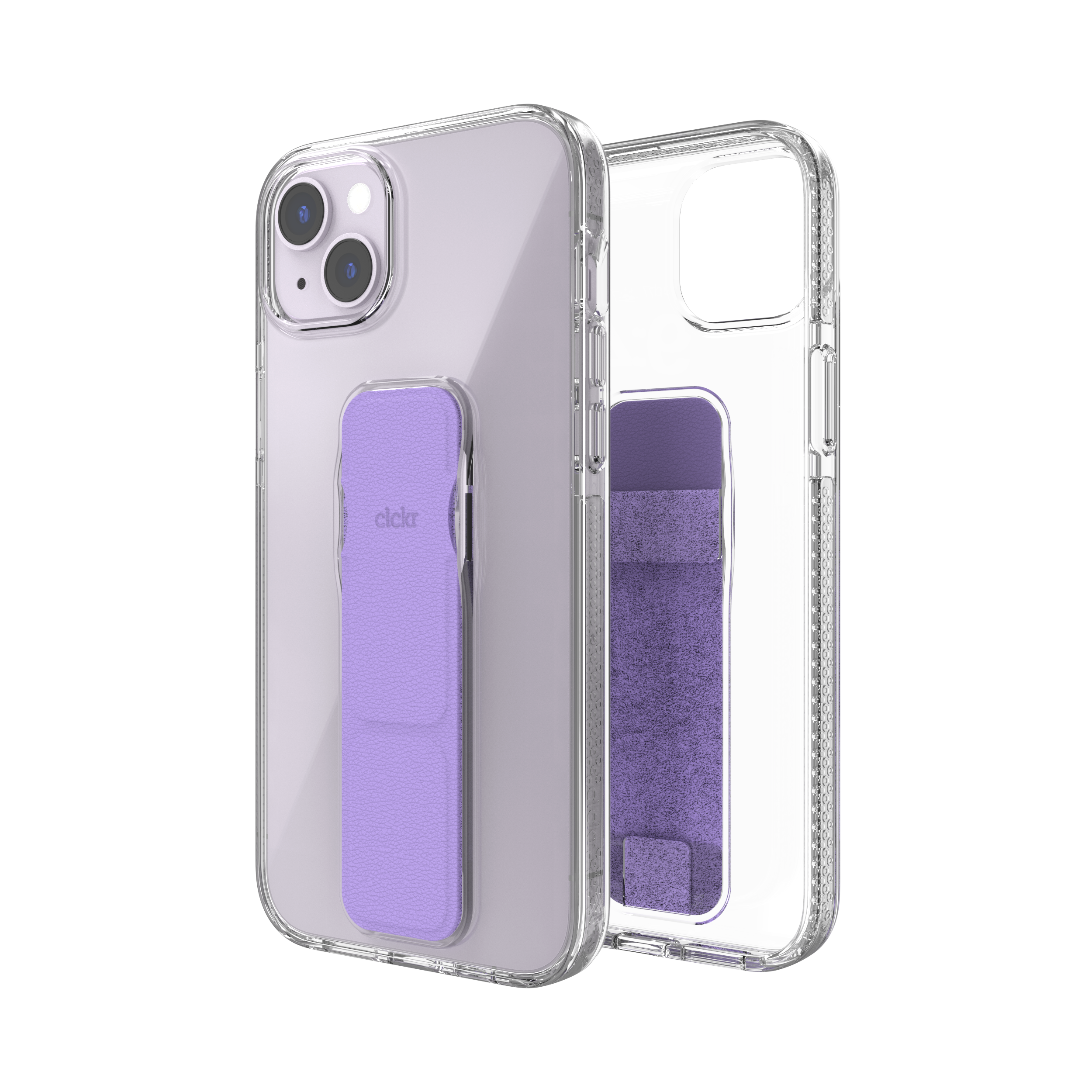 CLCKR Clear Stand & Grip Case