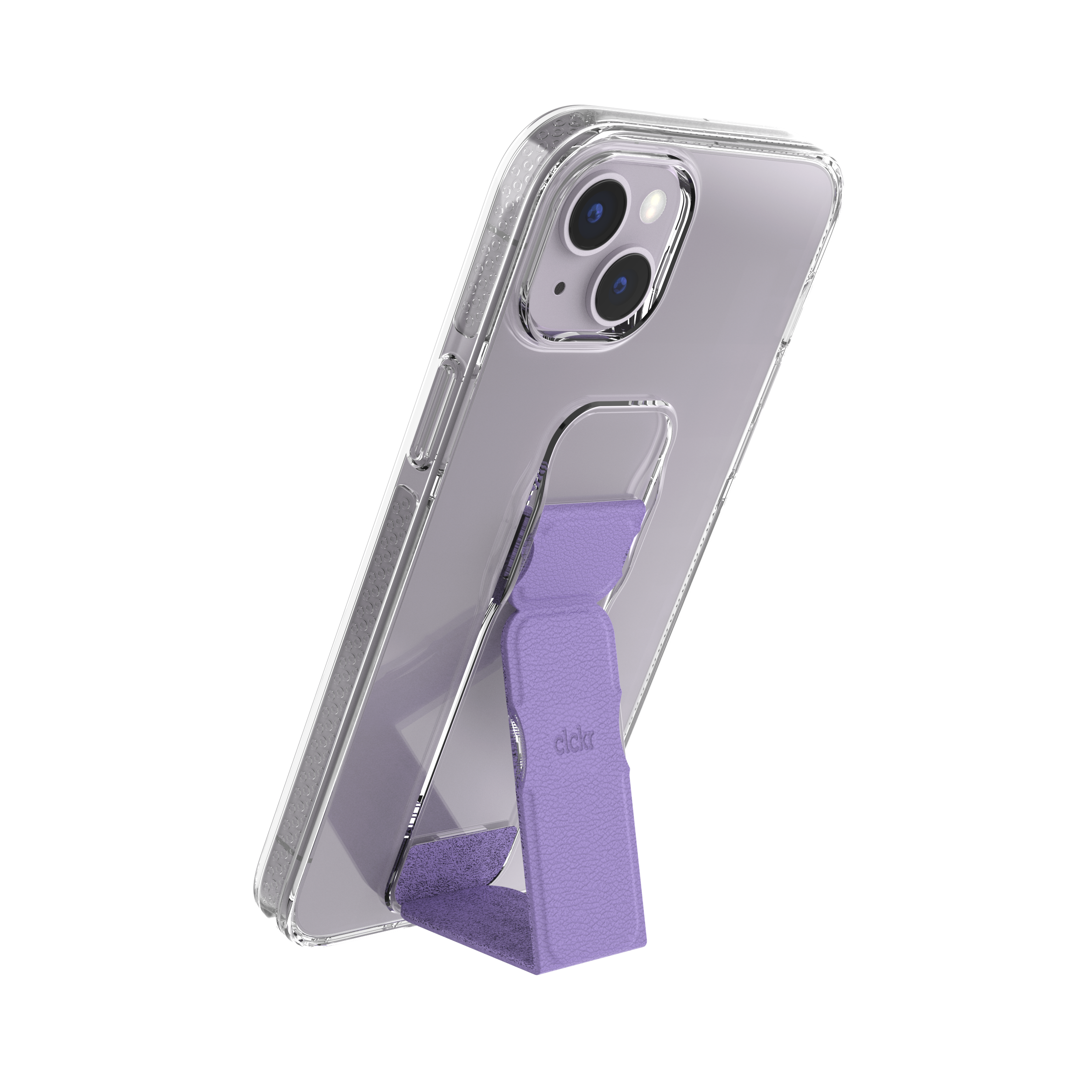 CLCKR Clear Stand & Grip Case