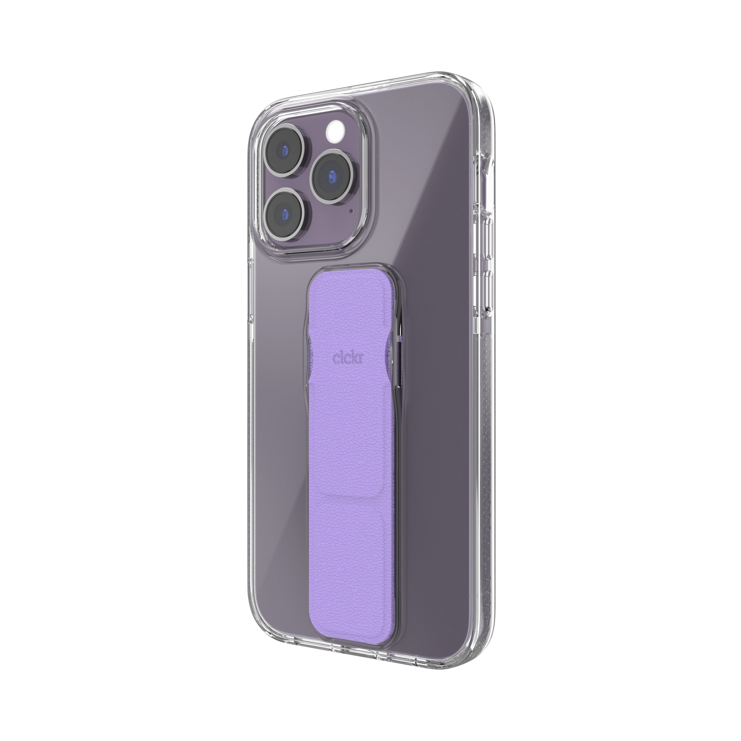 CLCKR Clear Stand & Grip Case