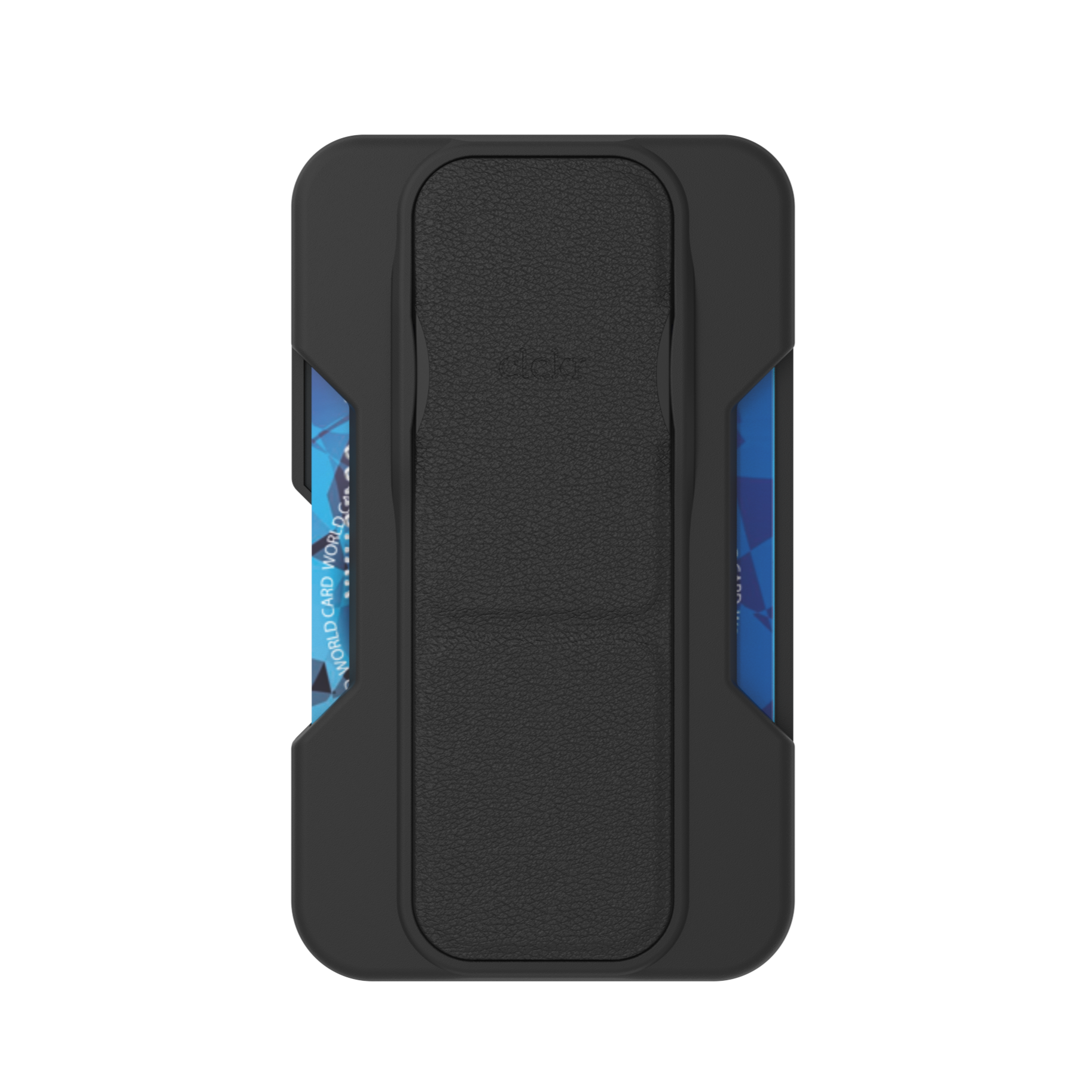 CLCKR MagSafe Wallet Stand Grip Black