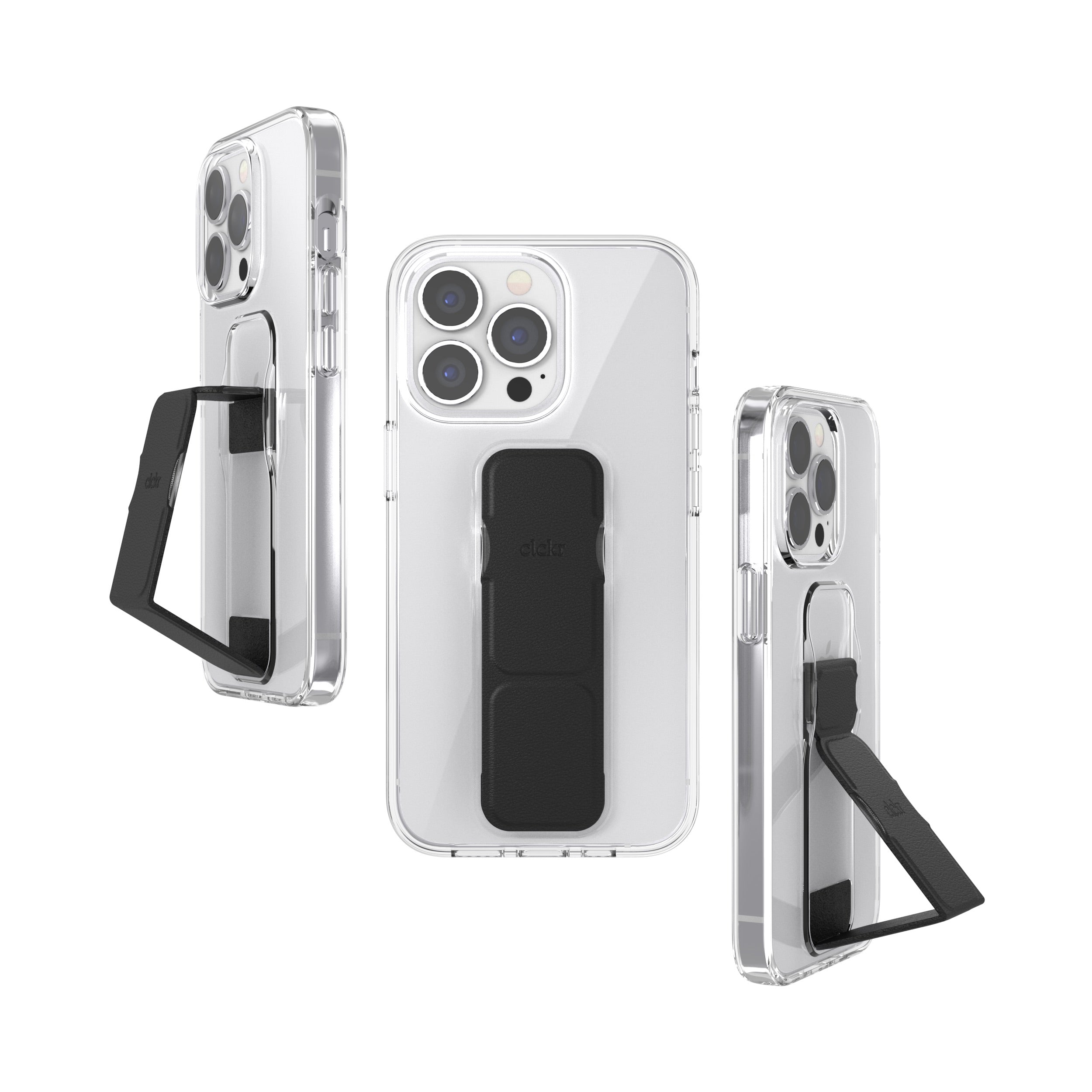 CLCKR Clear Stand & Grip Case