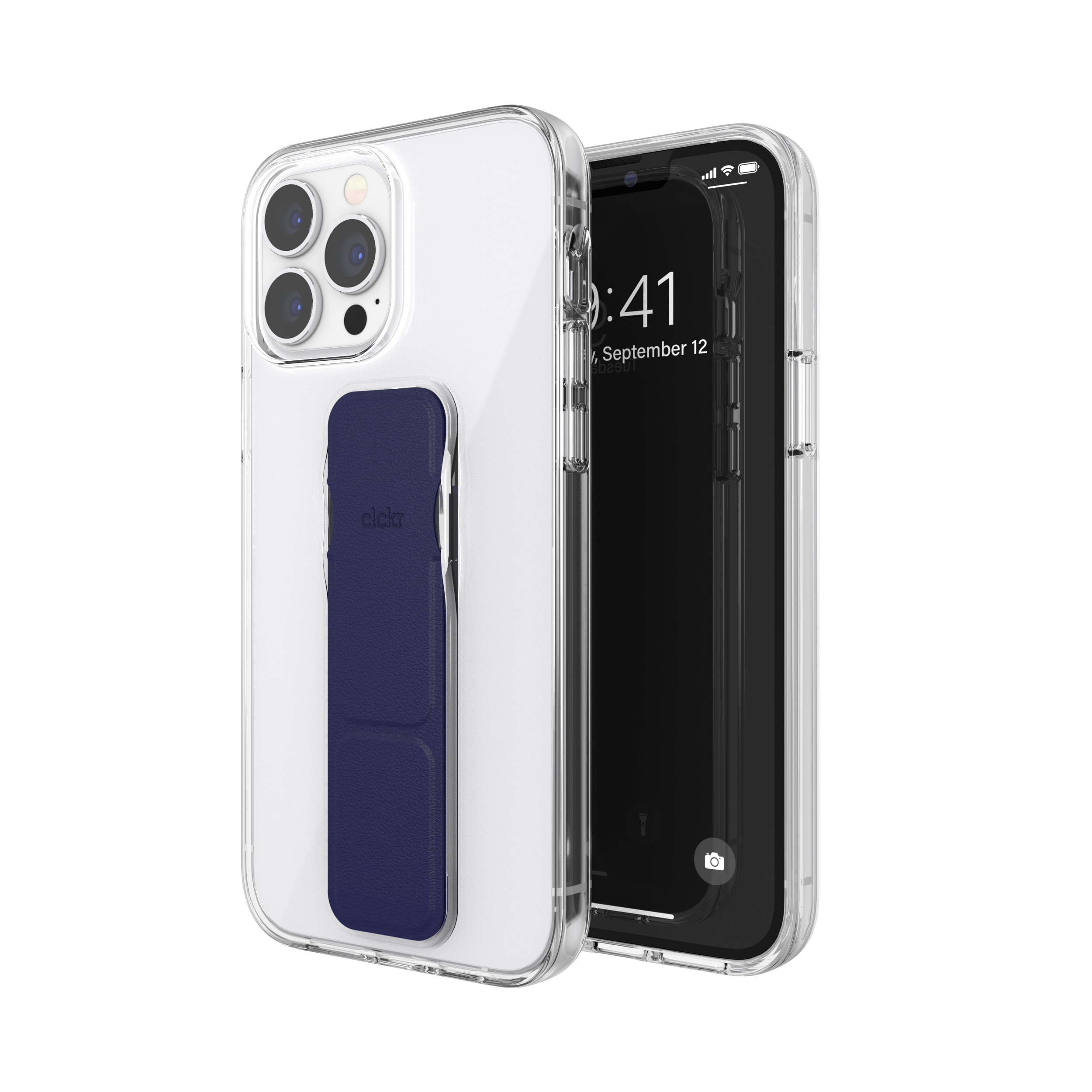 CLCKR Clear Stand & Grip Case