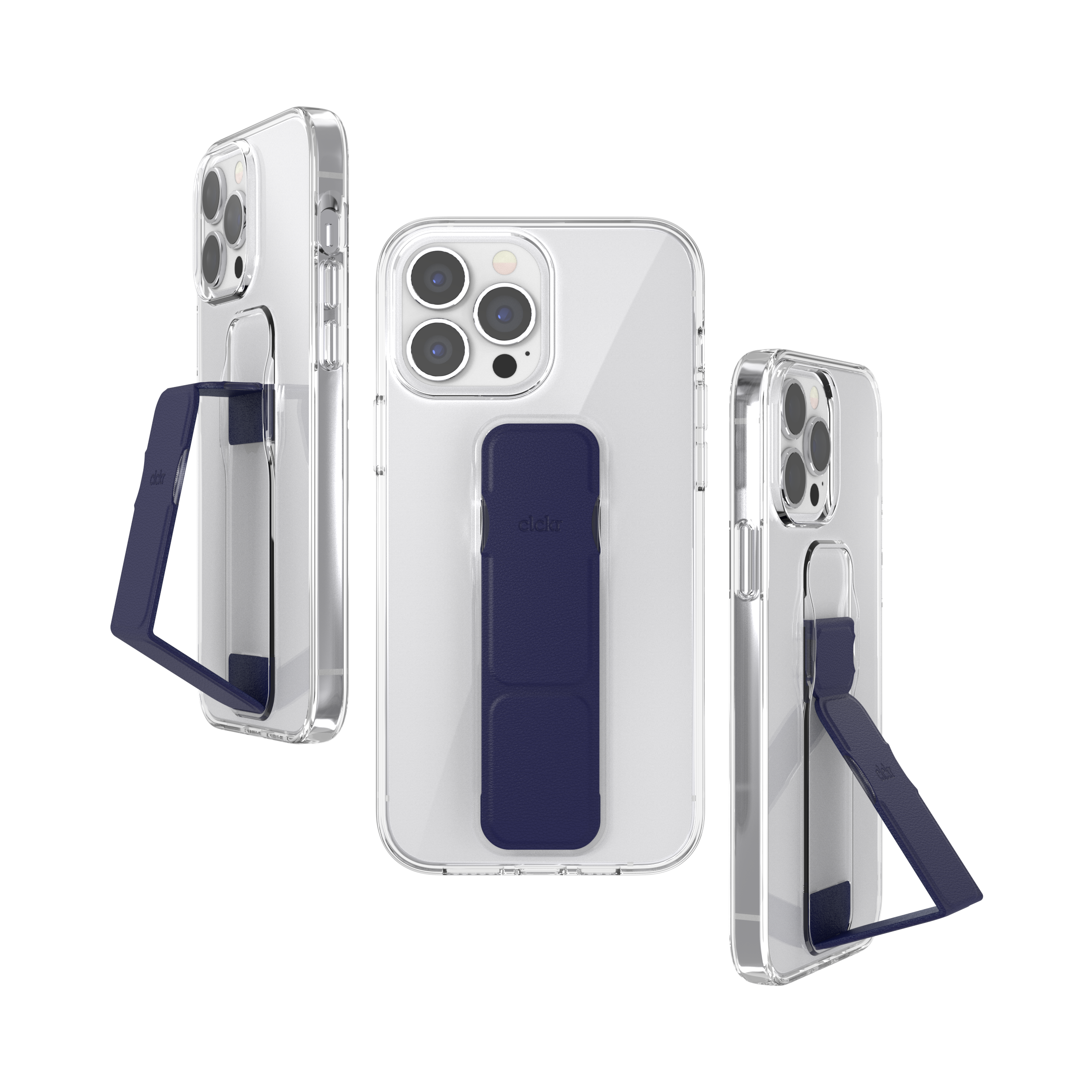 CLCKR Clear Stand & Grip Case