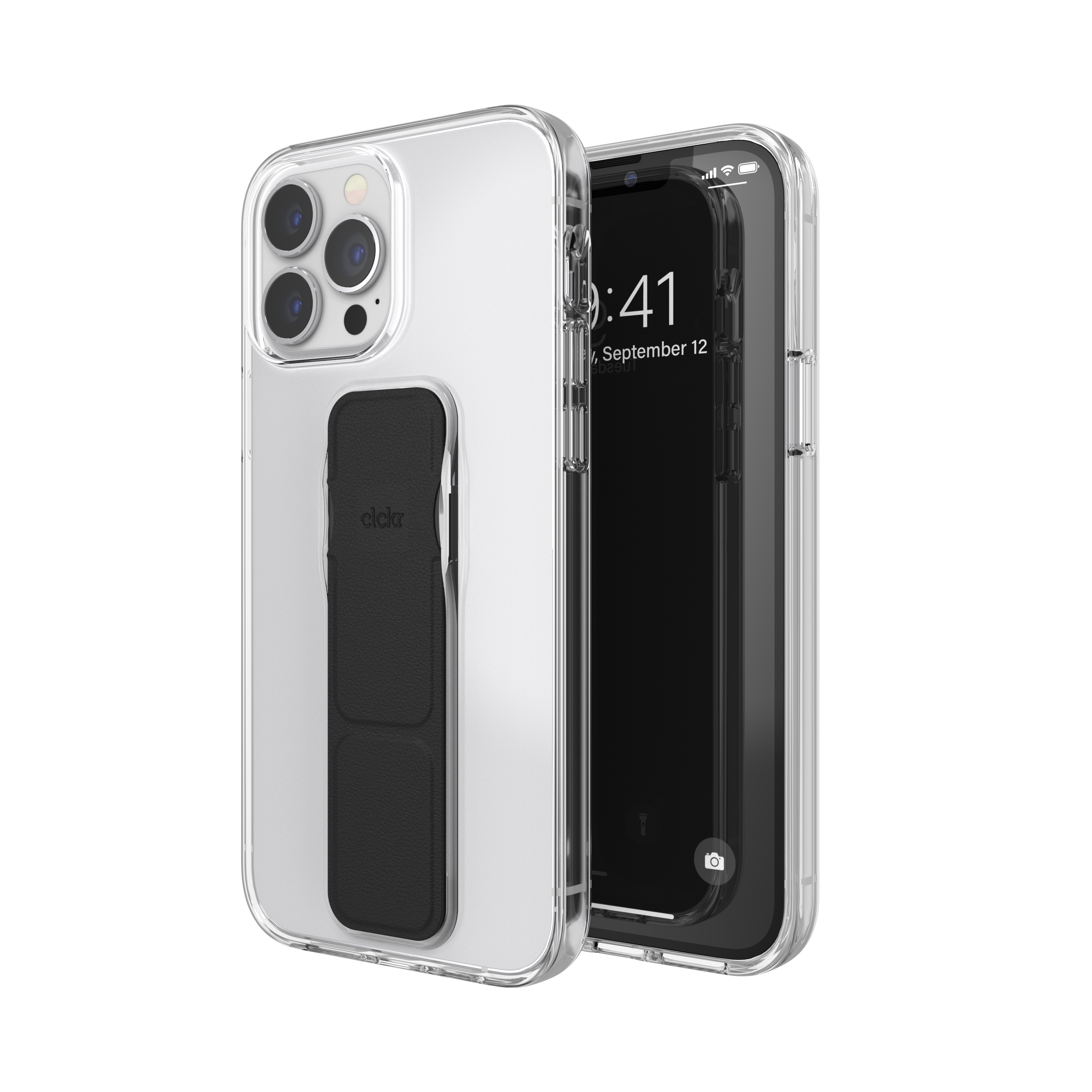 CLCKR Clear Stand & Grip Case