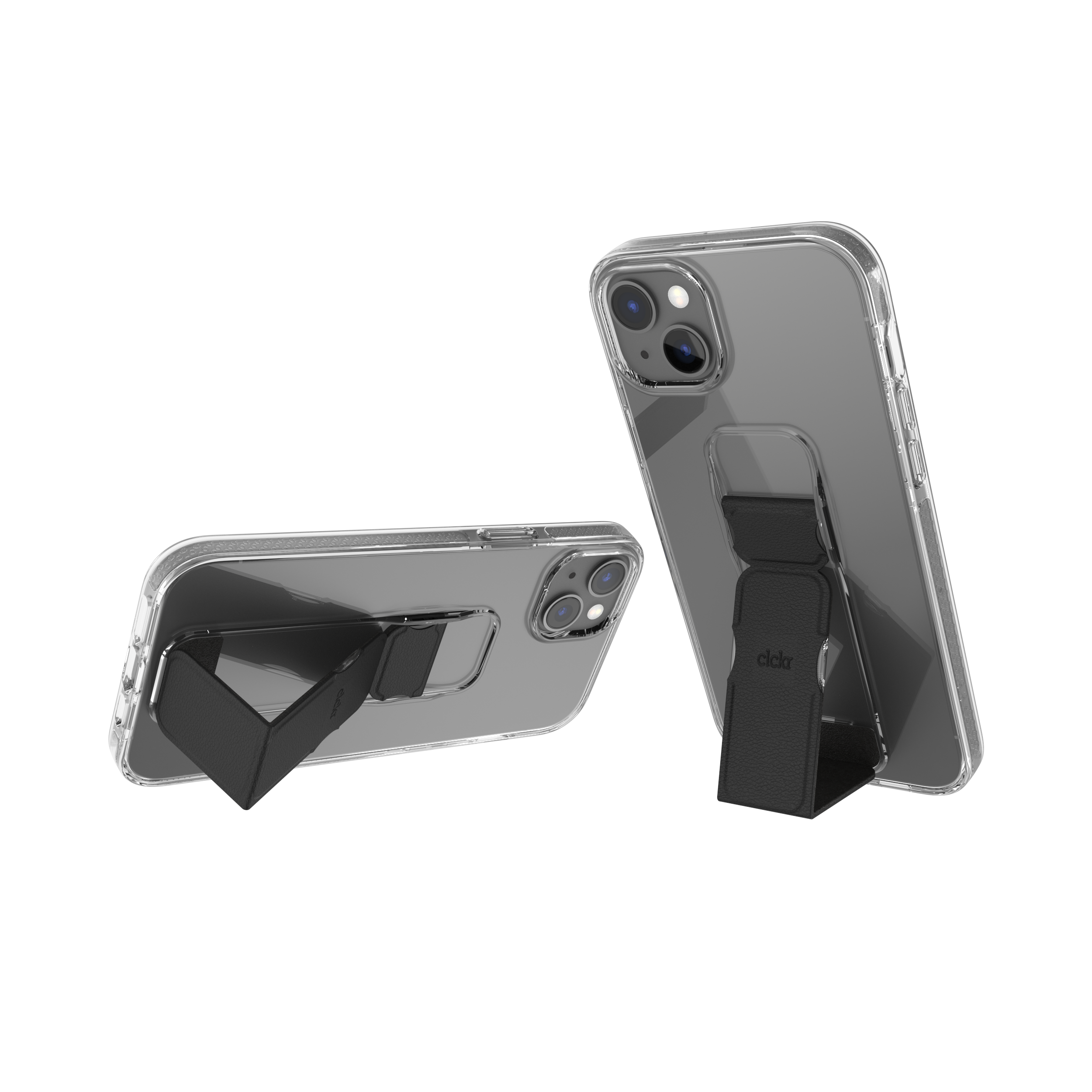 CLCKR Clear Stand & Grip Case