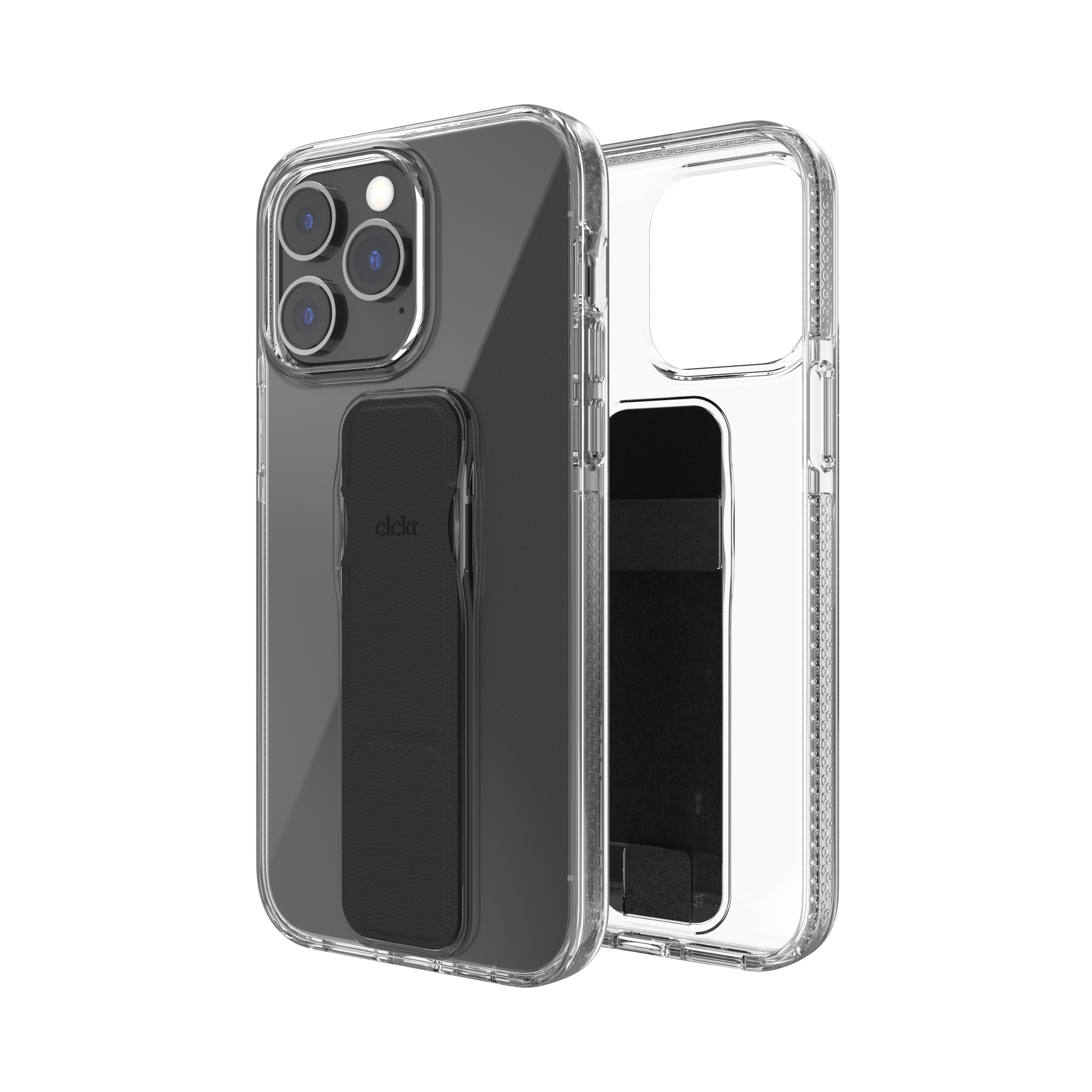 CLCKR Clear Stand & Grip Case