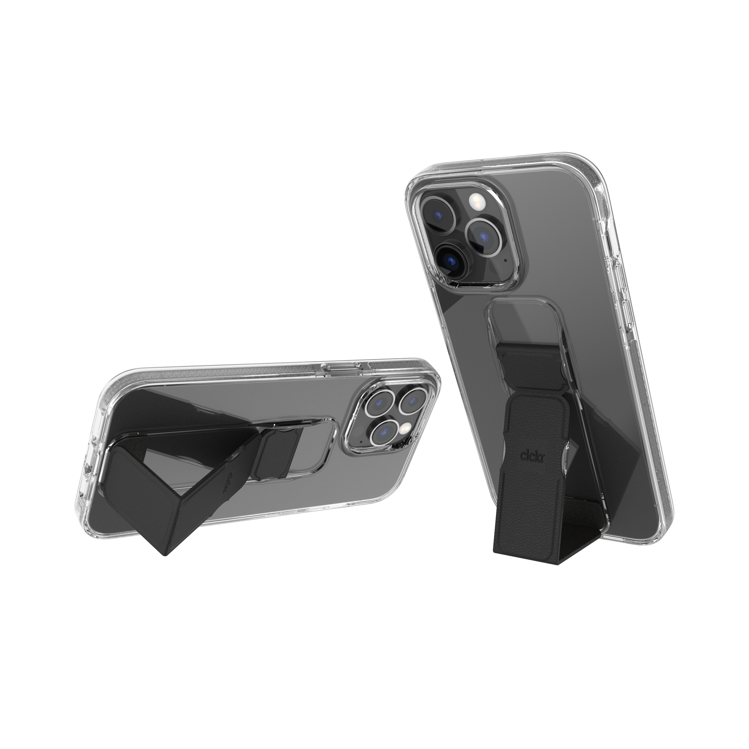 CLCKR Clear Stand & Grip Case
