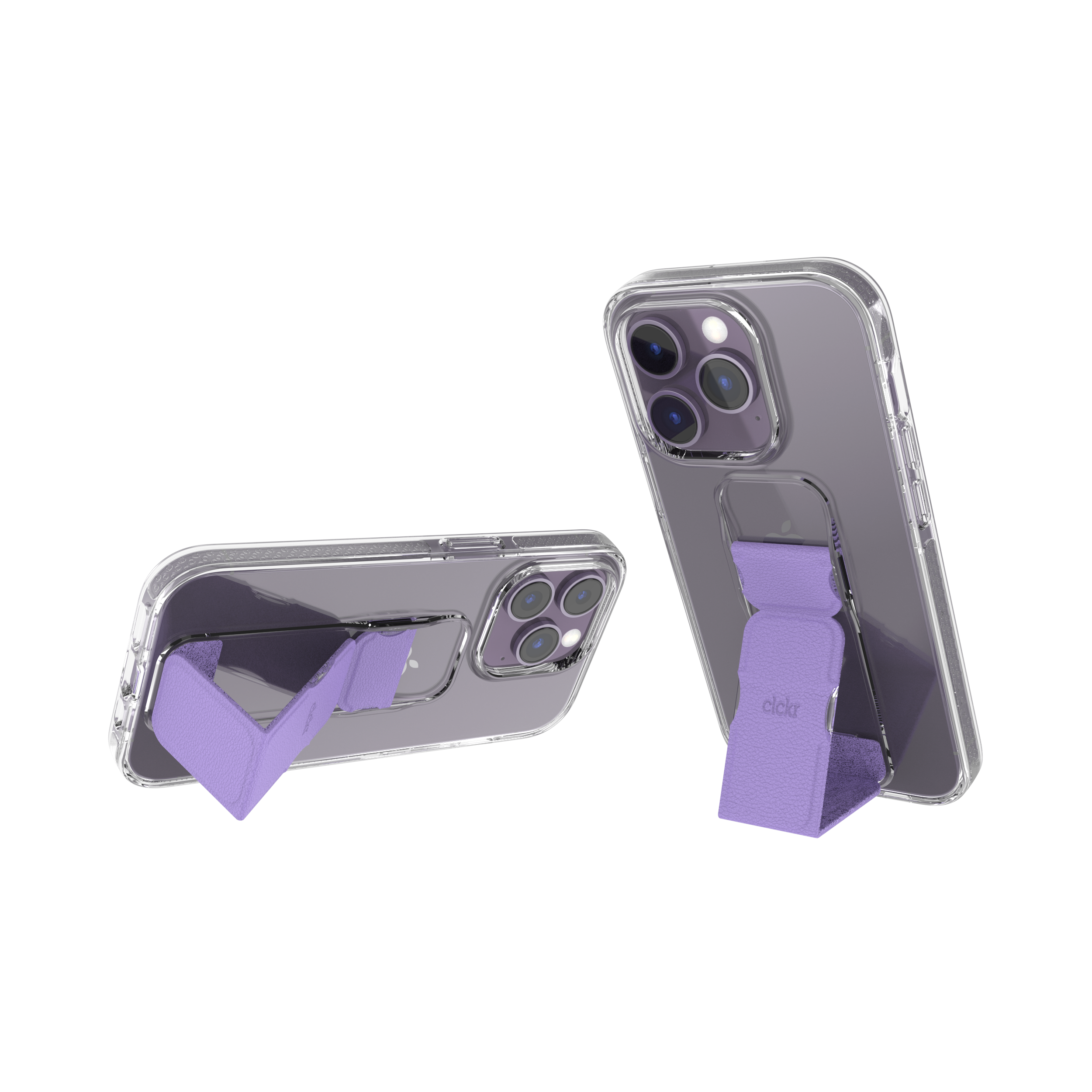 CLCKR Clear Stand & Grip Case