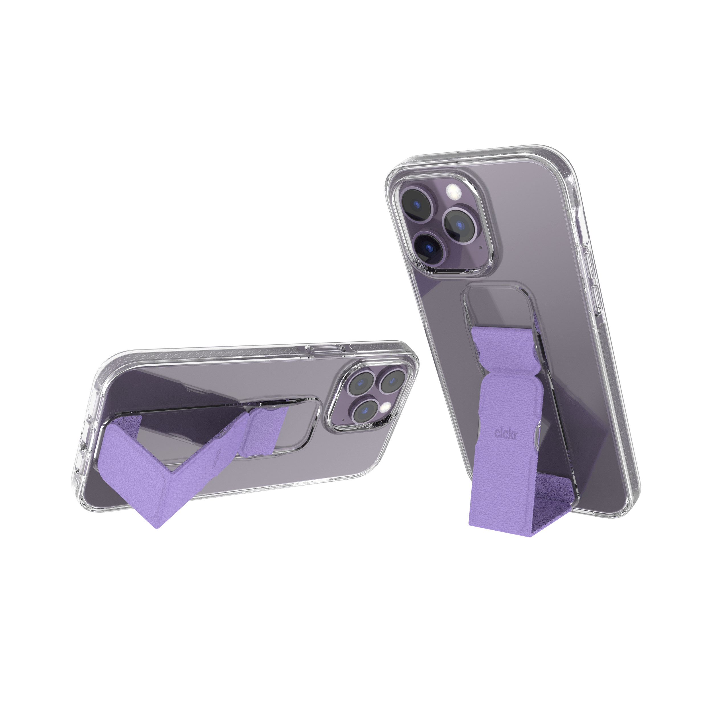 CLCKR Clear Stand & Grip Case