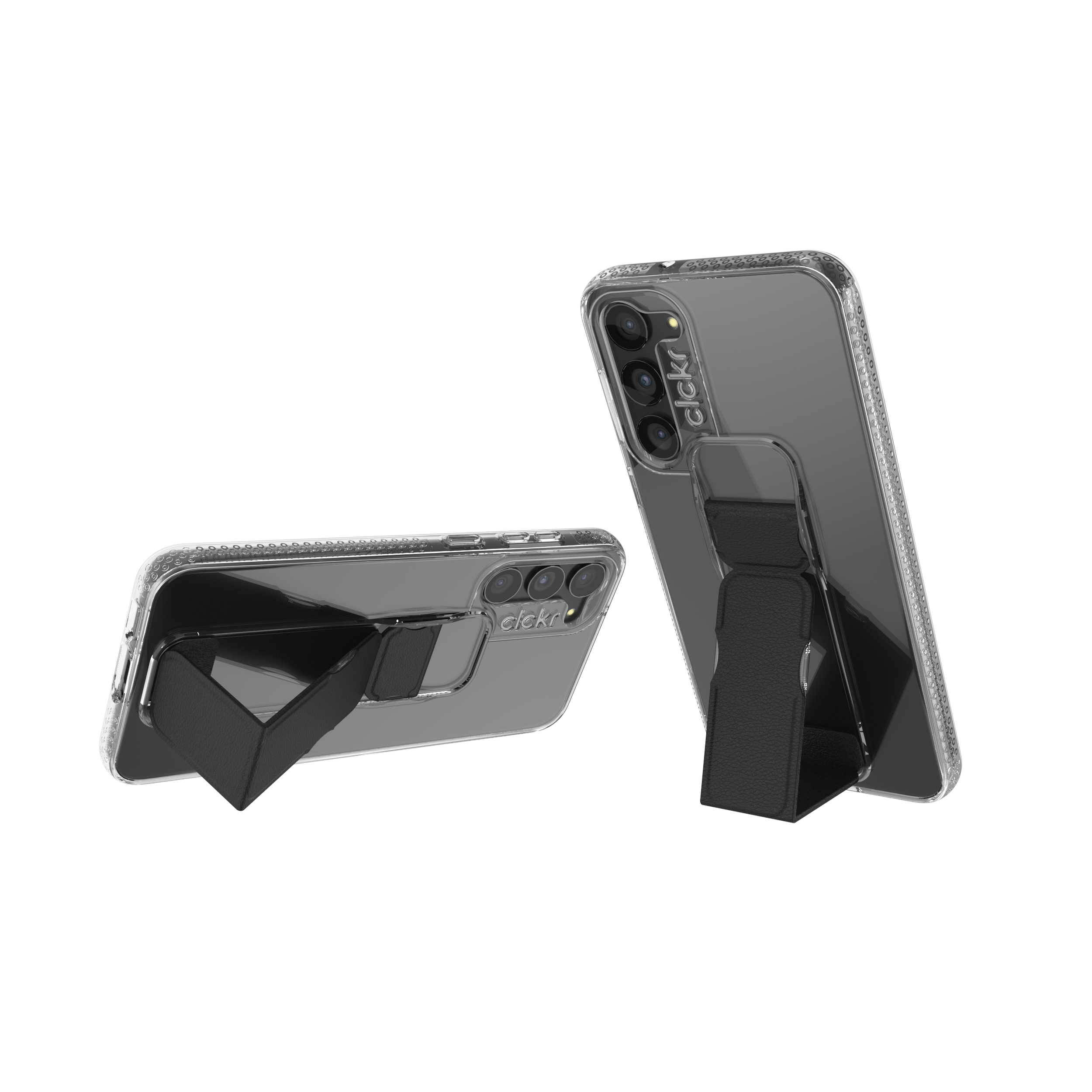 CLCKR Clear Stand & Grip Case