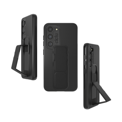 CLCKR Black Stand & Grip Case