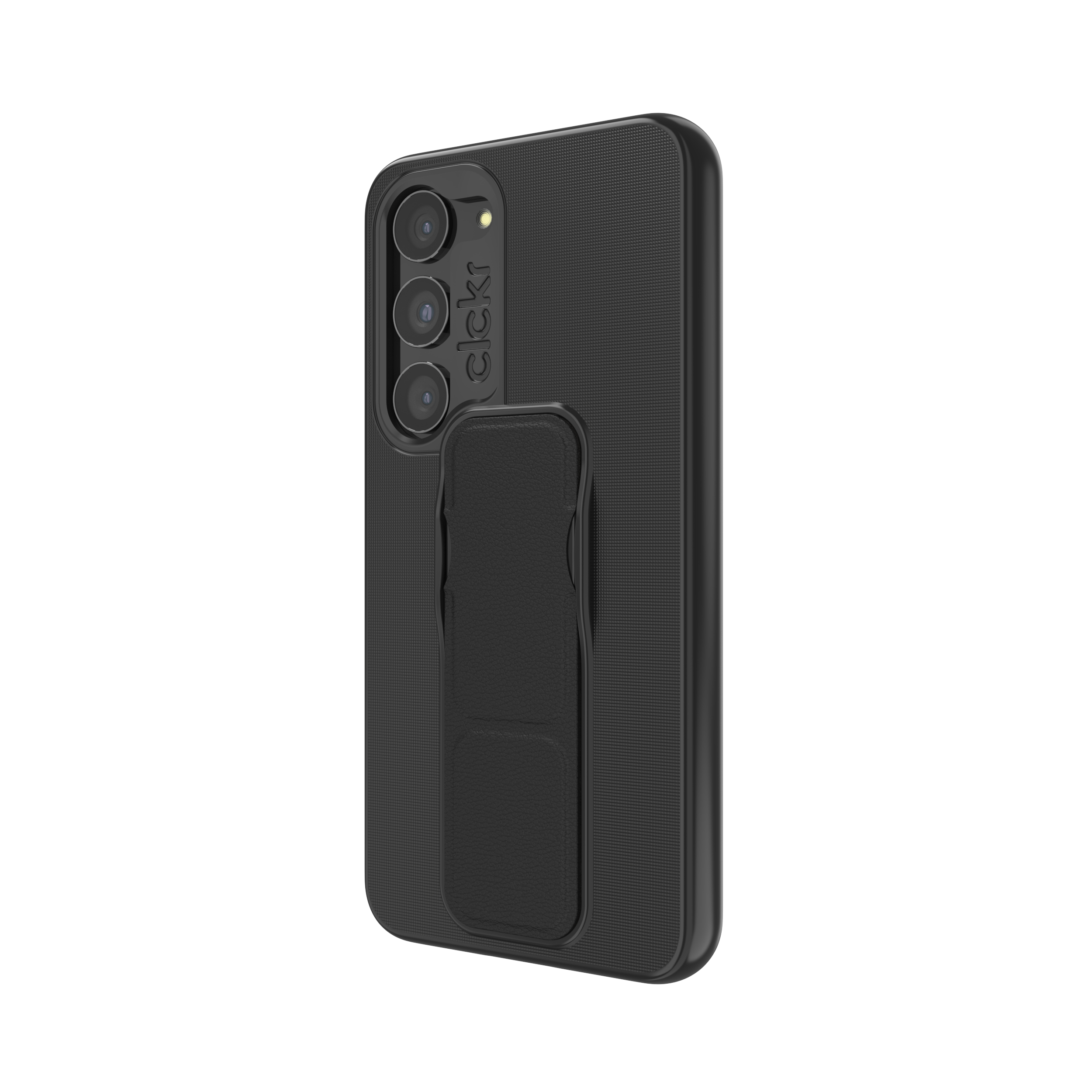 CLCKR Black Stand & Grip Case