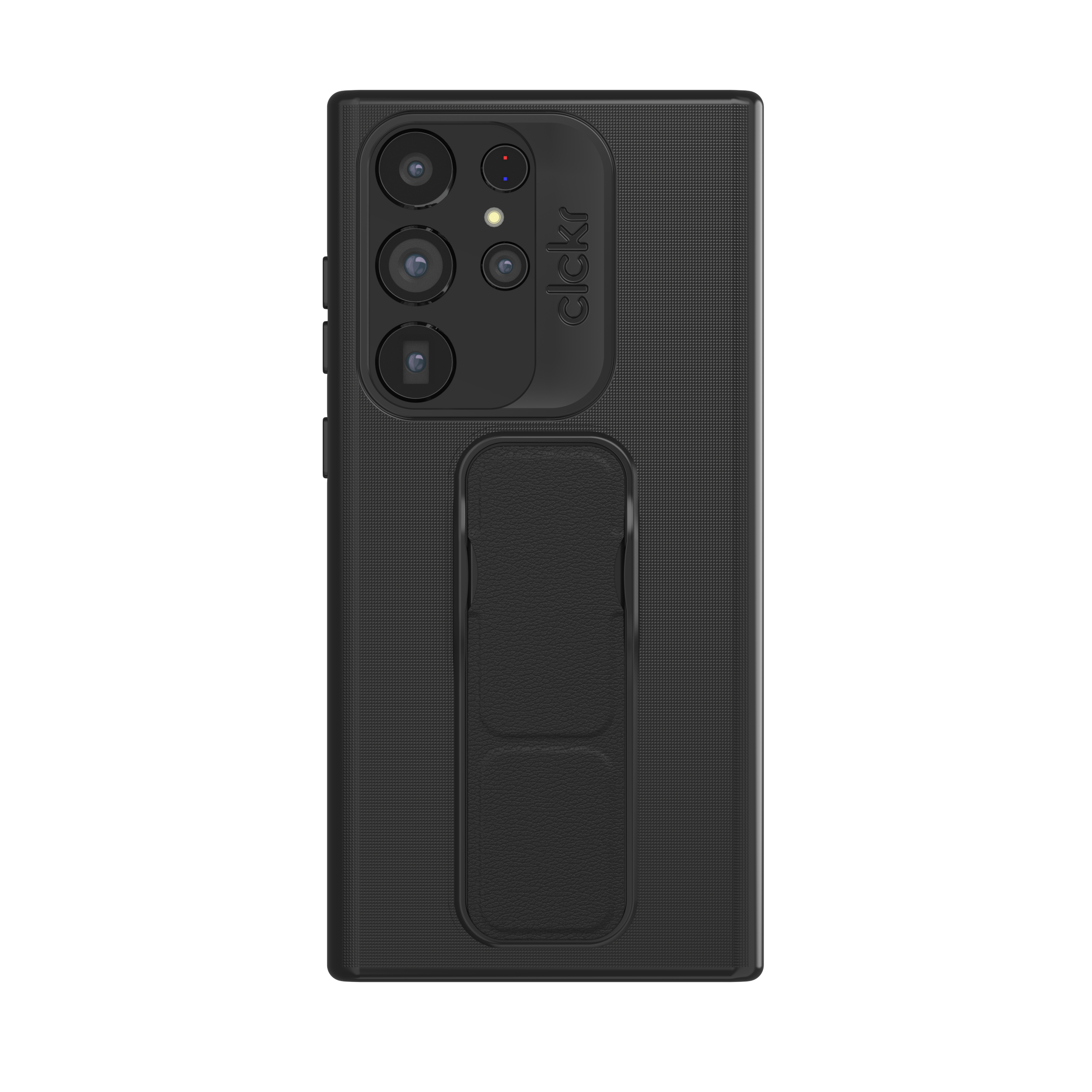 CLCKR Black Stand & Grip Case
